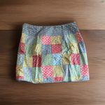 Vineyard Vines  Patchwork 100% Cotton‎ Faux Wrap Skirt - Size 4 Photo 0