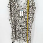 NWT Palisades Beach Club Animal Print Scoop Neck Swim Cover Photo 5