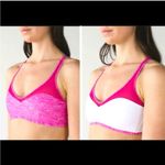 Lululemon  pink Water Salty Swim Sport Top REVERSIBLE size small Photo 2