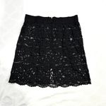 Victoria's Secret Victoria’s Secret Black Lace Sheer Mini Skirt Photo 7