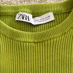 ZARA  Green Short Sleeve Tee Photo 1