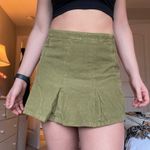 BDG Green Corduroy Skirt Photo 0