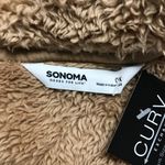 Sonoma  Goods For Life Tan Sherpa Cozy Full-Zip Jacket - Size 0X (14) Photo 2