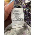 J.Crew Stretch City Fit Paisley Crop Pants Size 2 Beach Preppy Business Casual Photo 7