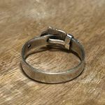 Sterling Silver Vintage Bucko Pat Pend Buckle 925  Ring Photo 3