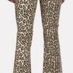 R13  kick flare crop Tyler leopard denim jeans size 26 Photo 1