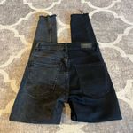 Bershka  two toned high waist skinny jeans size 4 raw hem Photo 10