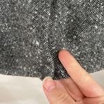 Abercrombie & Fitch tweed wool blend one button blazer grey speckled size 0 Photo 10