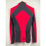 Women’s Gore Bike Wear XL Red & Black Long Sleeve Half Zip Athletic Shirt Photo 3