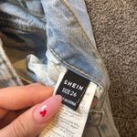 SheIn Pink Bow Jeans Photo 2