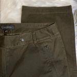 Talbots  Cotton Flat Front Pants Slacks Trousers Zippered Pockets Size 10 Photo 7