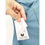 Shade & Shore Blue Strapless One Piece Swimsuit Size M NEW Photo 1