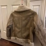 ZARA  Faux Shearling Jacket Photo 2