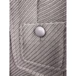 Talbots  Woman 12W Purple Textured Knit Blazer Jacket Button Front Career Photo 1