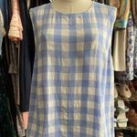 J.Crew Factory Cotton Linen Blend Sleeveless Shirt Size 10 Photo 0