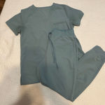Women’s Mandala Scrubs Light Blue Scrub Set Size S Photo 0