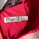 Eliza J Floral Maxi Dress wedding, party, spring, night, key hole back size 4 Photo 6