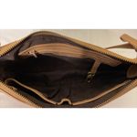 Kenneth Cole  NY TAN GENUINE LEATHER SHOULDER BAG HOBO HANDBAG PURSE Photo 10