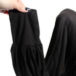 Black Long Sleeve Maternity Photoshoot Gown – Size 2XL, Gothic/Witchy Look Photo 13