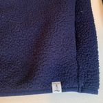 Lands' End  Women’s XL Extra Large Red & Blue Fair Isle Crewneck Fleece Sweater Photo 5