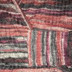 Free People New Wrap Tie Crop Top Rainbow Multicolor Stripe Boho Knit Pullover Photo 6