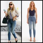 💕MOTHER💕 Stunner Ankle Fray Jeans Graffiti Girl Size 32 Photo 2