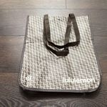 Lululemon Brown Patterned Reusable Tote Bag Photo 0