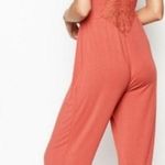 Victoria's Secret VS Heavenly Lace Trim Coral Super Comfortable & Sexy Jumpsuit Photo 1