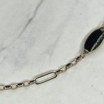 Chico's Gold Tone Long Chain Link Station Necklace Photo 5