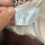 Shade & Shore  Leopard Print V-Wire Bikini Top Size 34D Photo 4