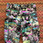 Lululemon NWOT FAST AND FREE HIGH RISE CROP MULTI PAINT DRIFT PRINT Photo 3