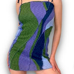 Urban Outfitters NWT  Colorful Patchwork Dress With Straps Size :M Photo 0