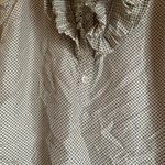 J.Crew  100% Silk Top Blouse Womens Shirt Tank Formal Clothing Poka Dot Size 0 Photo 1