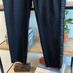 Banana Republic Mid-Rise Stretch Twill Woven Leather Side Stripe Career Dress Pa Photo 2