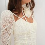 For Love & Lemons NWT Belladonna Mini Dress Small Photo 3