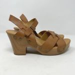 Korks Leather Strappy Sandal Brown Size 8 Photo 4