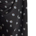 Veronica Beard Ari Black Silk Blend Ruched Asymmetrical Midi Skirt Size 12 Photo 9