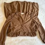 Nation Ltd Brown Tiered Dalia Victorian Dress Women's Size Small Photo 3