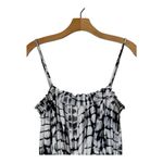 Vince Camuto  Black And‎ White Tie Dye Sleeveless Jumpsuit Size M Photo 4