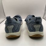 Ryka  Kailee Comfort Shoe Textile Blue Fern Design Size women’s 9m arch support Photo 3