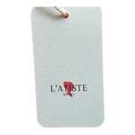 L'ATISTE by Amy Floral Ruffle Mini Skirt Pink Yellow Women Size Large NWT Photo 5