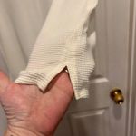 Eileen Fisher Ivory Textured Sleeveless Tank Top Made in USA Large Minimalist Photo 4