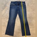 American Eagle Y2K Blue Women’s Low-Rise Kick Boot Jeans Size 10 Short/Court Photo 10