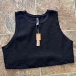 SKIMS Knit Swim High Neck Top Onyx Size 4X Photo 2