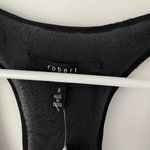 Robert Rodriguez Scoop Neck Silk Shift Dress Multi Color Graphic Print Lace Trim Photo 5