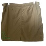 Horny Toad  Womens Cotton Nylon Khaki Green Embroidered Skort 14 Hiking Outdoors Photo 1