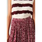 Ba&sh NWT  Lenny Skirt Size Small 4 Purple Printed High Low Photo 2