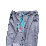 FIGS Womens Yola Skinny Scrub Pants Graphite Gray Small P Nurse Medical Workwear Photo 3