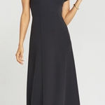 Show Me Your Mumu  Medium Women's Geneva Black Dress‎ Gown Bridesmaid Photo 0