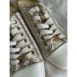 Michael Kors  Women's MK Signature Kristy Espadrille Flat Sneakers US Size 7M whi Photo 6